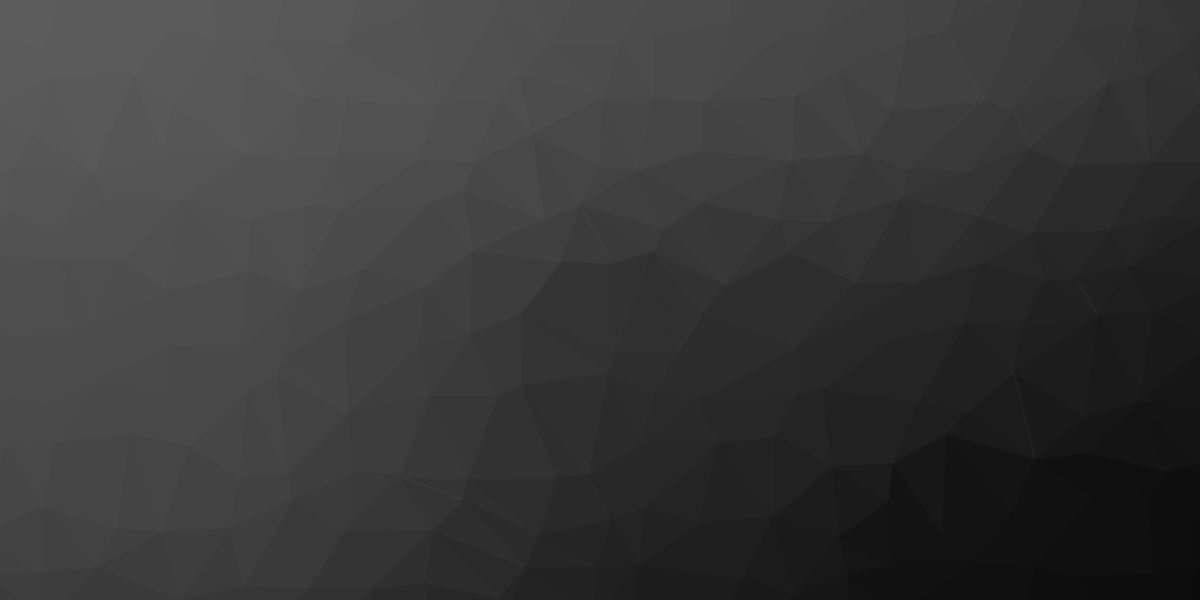 Black Trianglify Background
