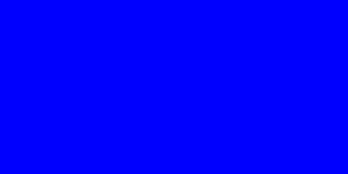 Pure Blue Background (#0000FF)